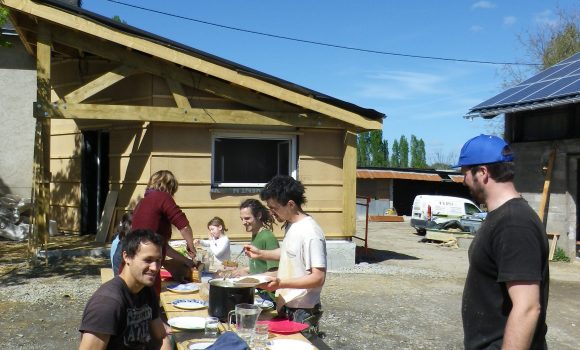 La chapelle sur Erdre-44-2014-Damien et audrey-Mickael Verger-Extension paille-7