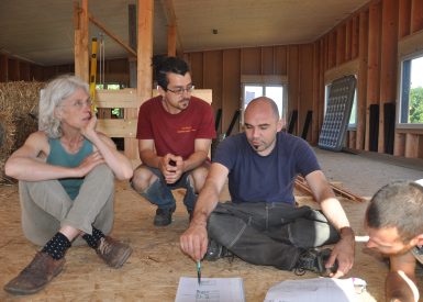 Lannion-22-juin 2016-Nathalie et Gilles-Mickael Verger-Maison paille-theorie sur la paille