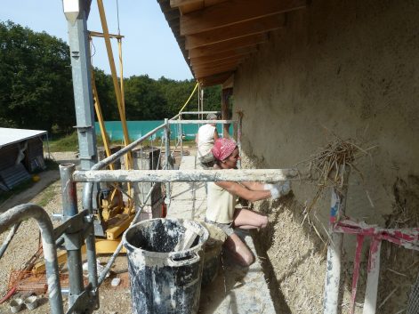 2012 (Septembre) – Attignat (01) – Muriel et Serge-Patrick – Christelle – Corps d’enduit 6