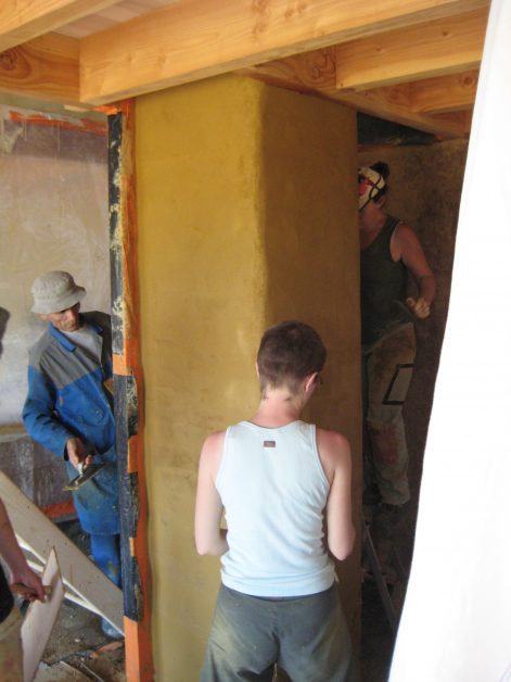 2012 – St Prouant (85) – Chantal – Christelle – Enduits finition intérieur 10