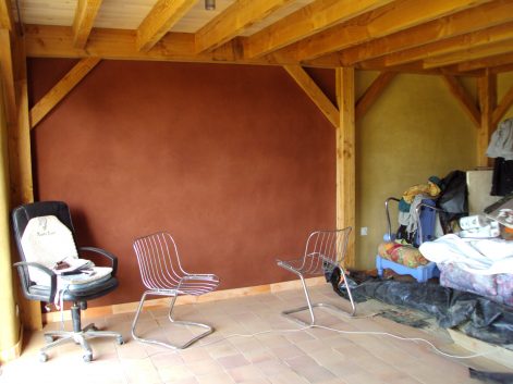 2012 – St Prouant (85) – Chantal – Christelle – Enduits finition intérieur 11