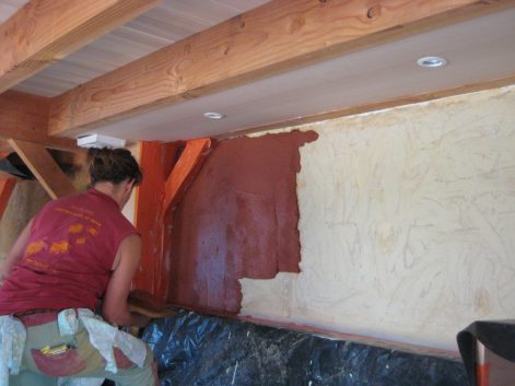 2012 – St Prouant (85) – Chantal – Christelle – Enduits finition intérieur 14
