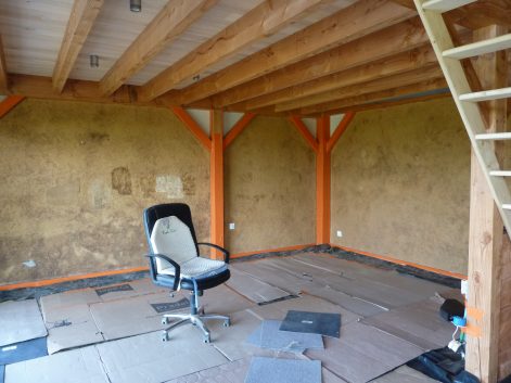 2012 – St Prouant (85) – Chantal – Christelle – Enduits finition intérieur 4