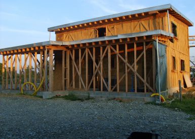 2014, Mecé (35), Manue et Yann, Christelle, chantier enduits de finition intérieur + bauge + terre-paille 1