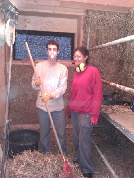 Savenay-44-2014-Benoit et Aurélie-Mickael Verger- 6 construire en paille et terre-2