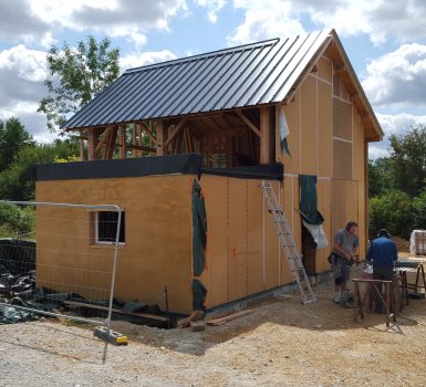 Maison commune habitat participatif-La Roche sur yon-85-Voisins Terre Pelle