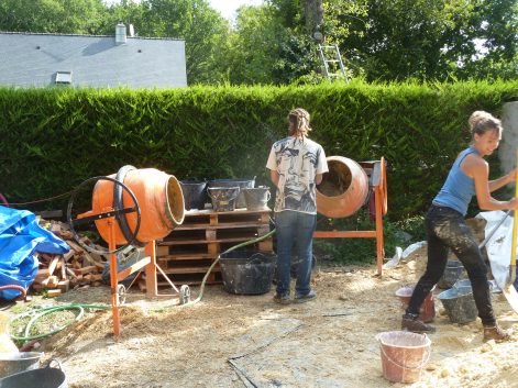 La turballe (44) – 2017 (Juillet) – Flo et Alex – Christelle – Corps d’enduit 4