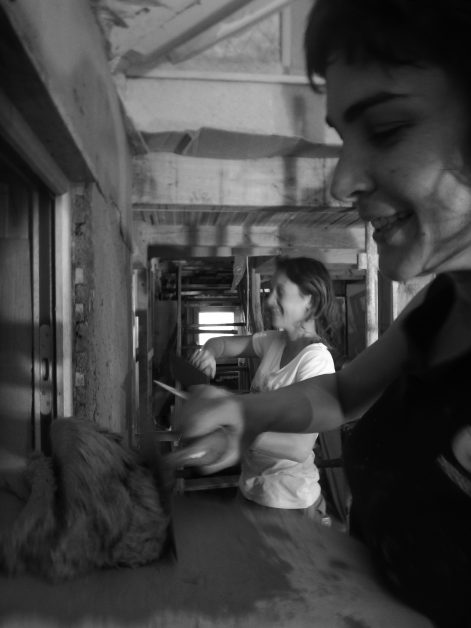 Dolus d’Oléron (17)- 2017 (Septembre) – Morgane et Seb – Christelle – enduits de finition intérieurs 5