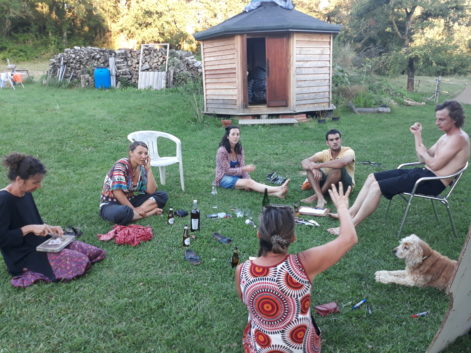 Senesse de Senabugue (09) – 2018 – Sophie et Sylvain – Christelle – ossature, paille et corps d’enduit – 06