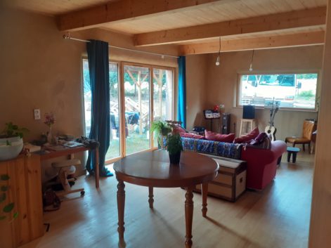 Enduits de finitions terre- Saint Aignan – Bretagne – 3