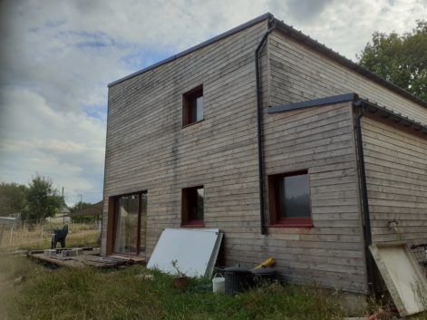 Enduits de finitions terre- Saint Aignan – Bretagne – 9