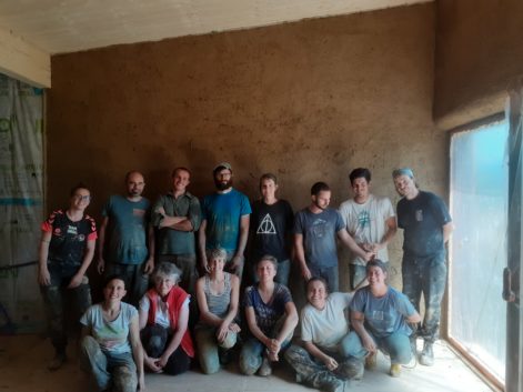 Enduits terre- Saint Aignan – Bretagne – 14