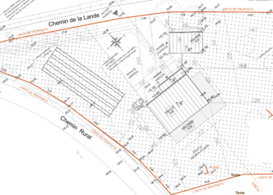 Plan de situation maison paille