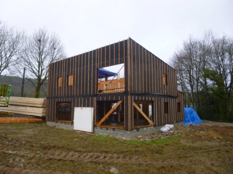 ossature bois-paille