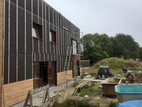 Enduits terre- Saint Aignan – Bretagne – 9