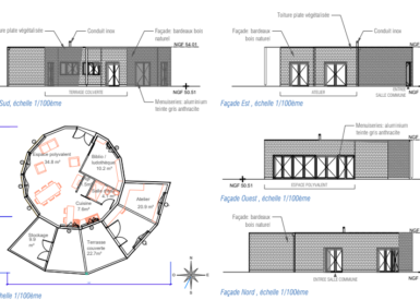 Espace mutualisé habitat participatif