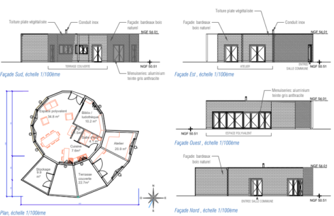 Espace mutualisé habitat participatif