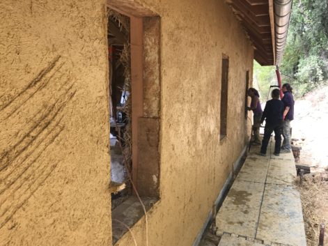 Le Vigan (46) – 2019 – Anne-Claire et Patrick – Christelle – paille et corps d’enduit – 07