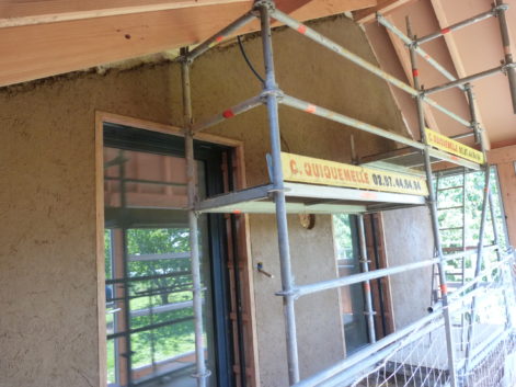 2021 – St Dolay (56) – Anne & Julien – Christelle – corps d&rsquo;enduit – 12