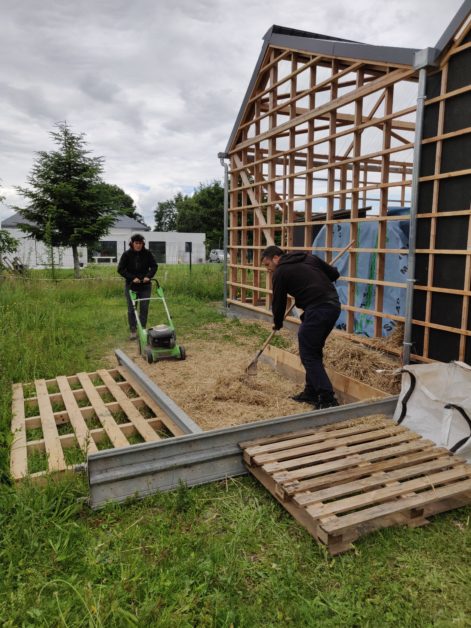 2021 – St Dolay (56) – Anne & Julien – Christelle – corps d&rsquo;enduit – 3