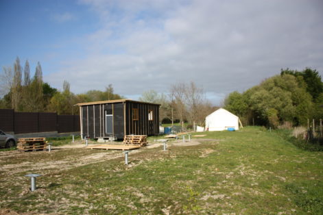 2022- St Molf (44) – Gaëlle et Hervé – Christelle et Marie – paille – 01