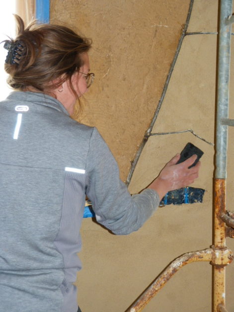 2022- St Hilaire de Chaléons (44) – Fanny – Christelle – enduits finitions intérieurs – 15